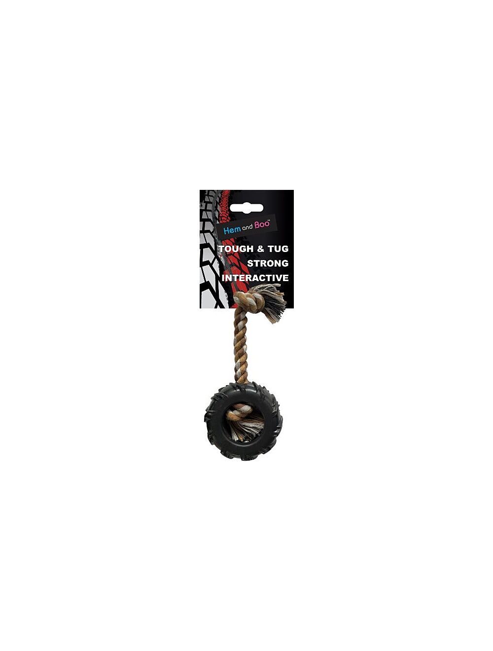 Hem & Boo Tough Wheel With Rope Small