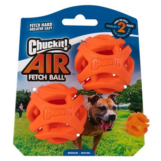 Chuckit! Air Fetch Ball Medium 2 pack 6.5cm