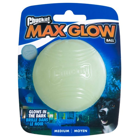 Chuckit! Max Glow Ball Medium 6.5cm