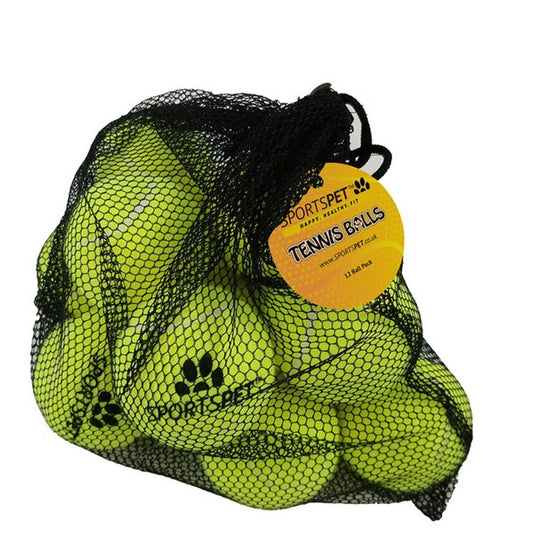 Sportspet Tennis Ball Medium 12 pack