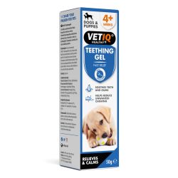 VetIQ Teething Gel for Puppies 50g