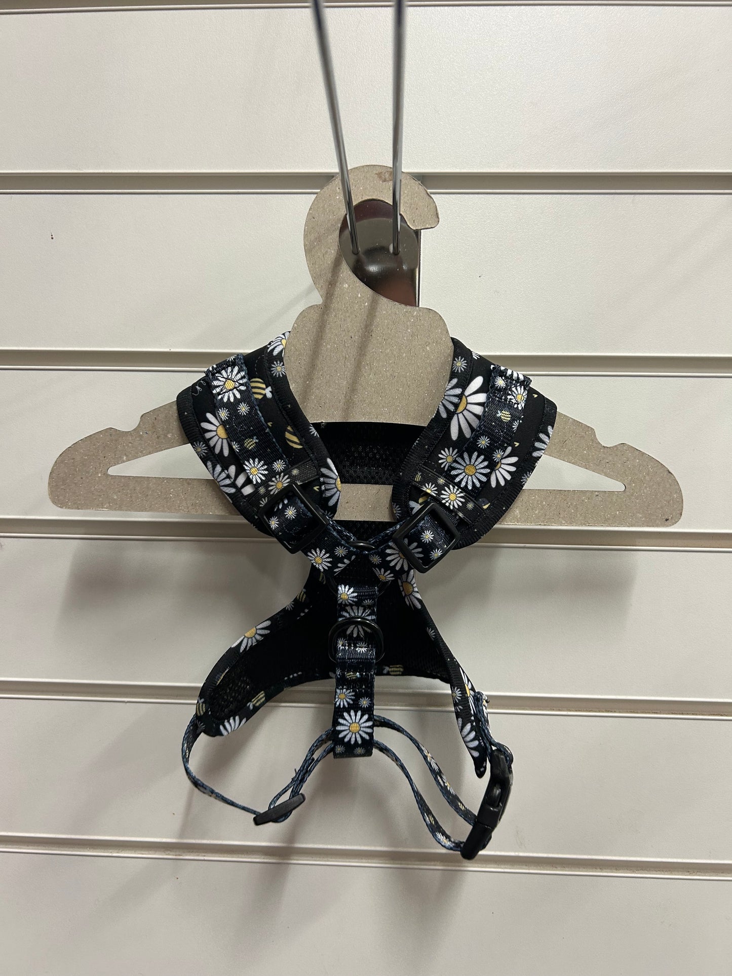 Pawsome Paws Boutique Bee Kind Black Adjustable Harness