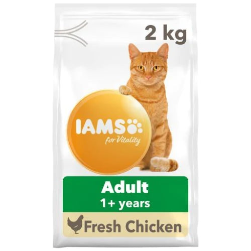 Iams Cat Adult Vitality Chicken 2kg