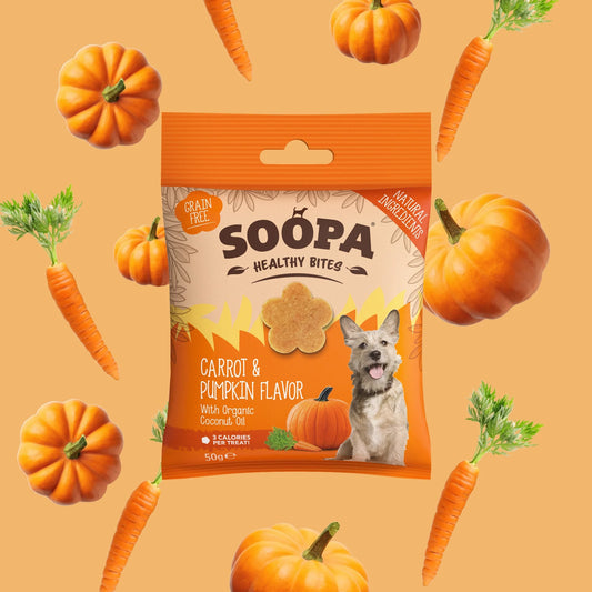 Soopa Carrot & Pumpkin Bites 50g