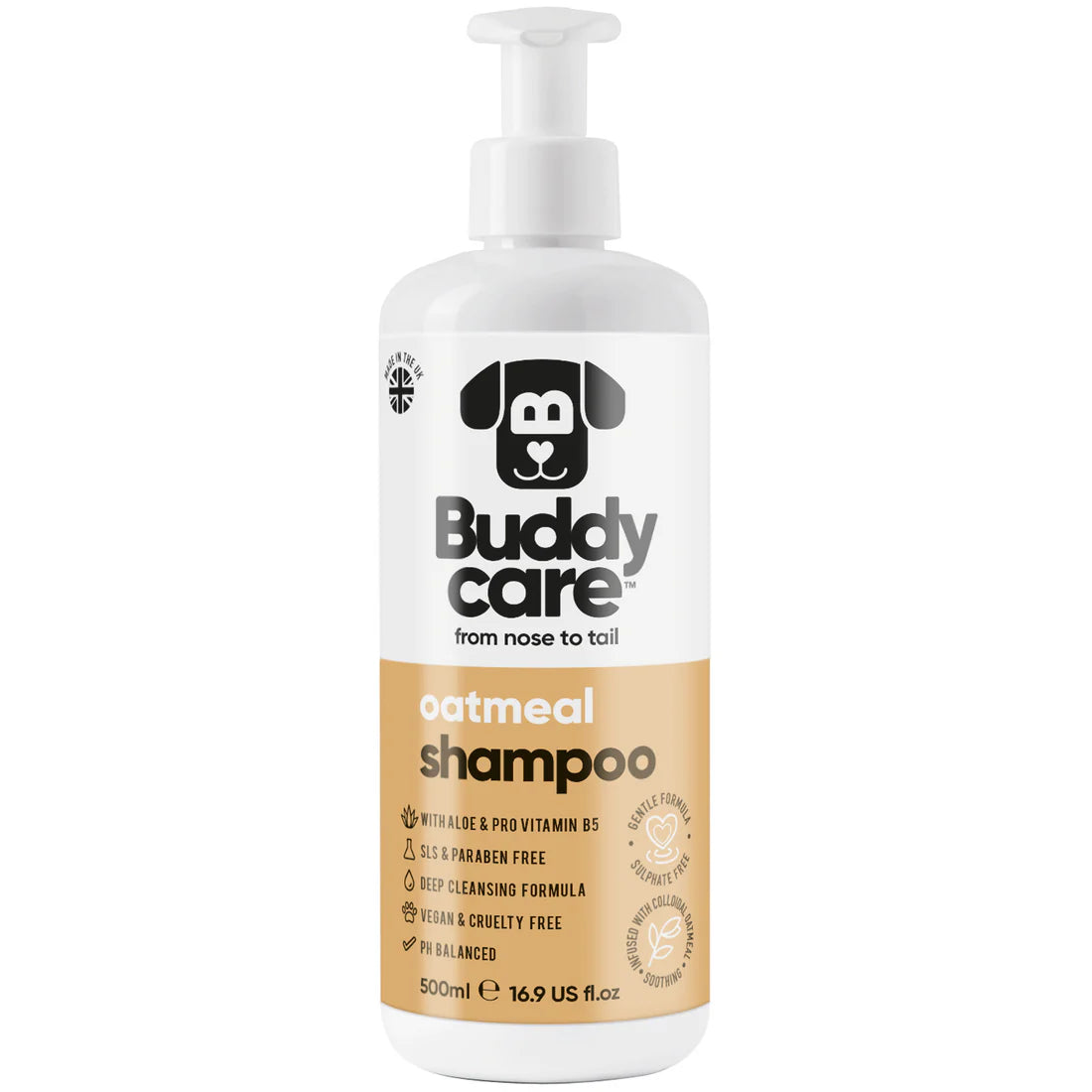 Buddycare Shampoo Oatmeal 500ml