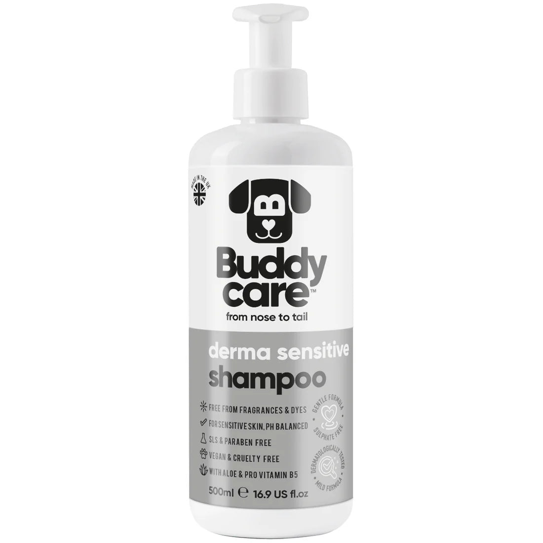 Buddycare Shampoo Derma Sensitive 500ml