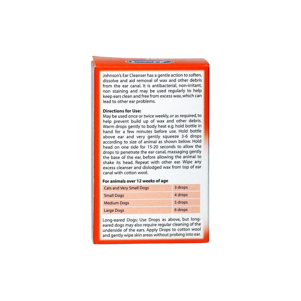 Johnson's Ear Cleanser 18ml
