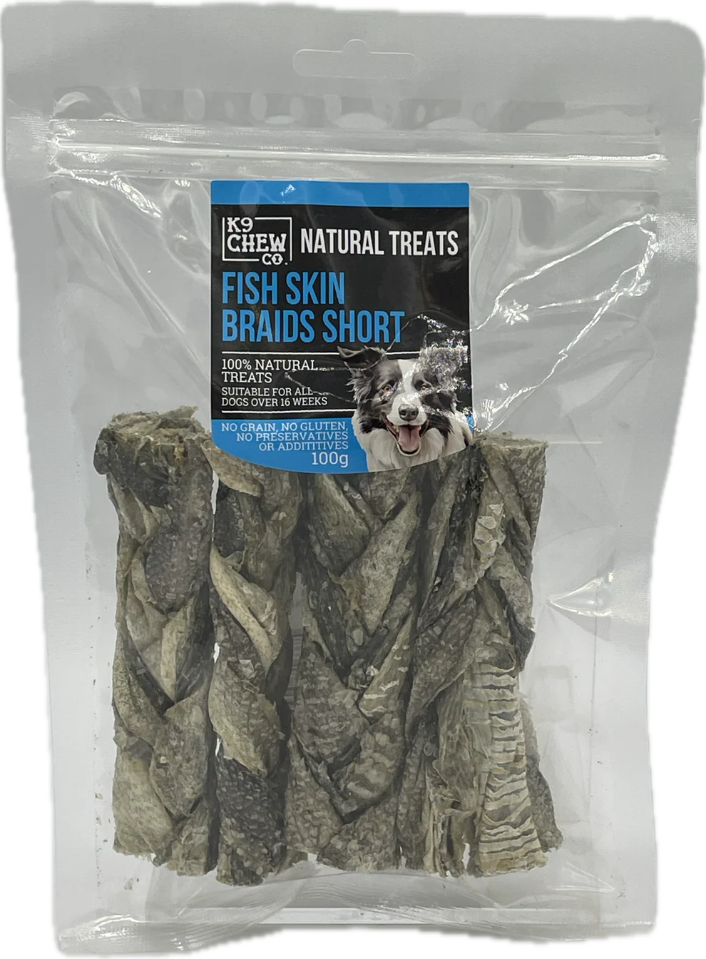 K9 Co. Cod Skin Braids Short 100g
