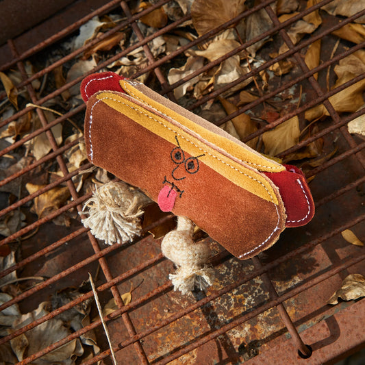 Green and Wilds Harry the Hot Dog Eco Toy