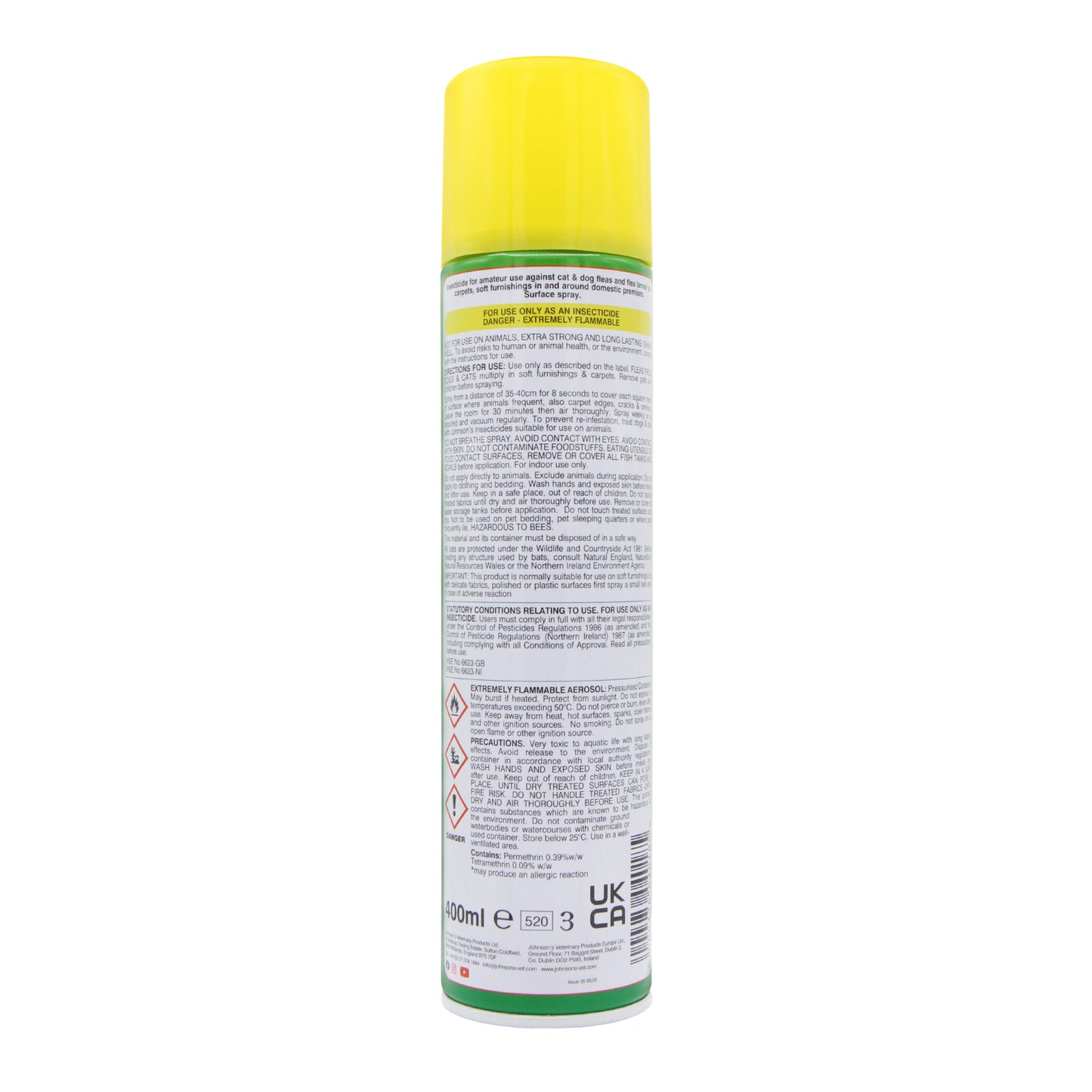 Johnson's House Flea Spray 400ml