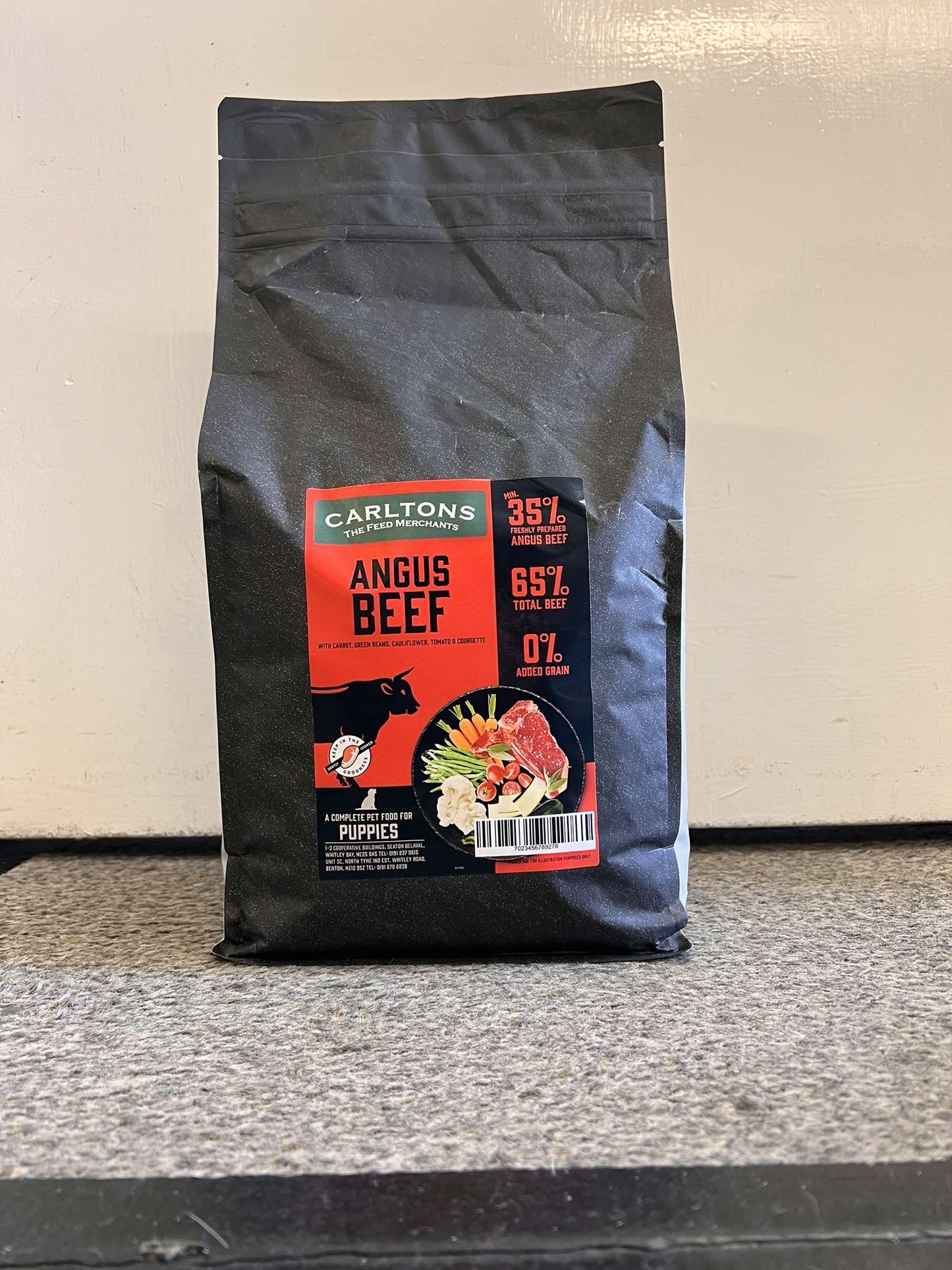 Carlton's Super 65 Puppy Angus Beef