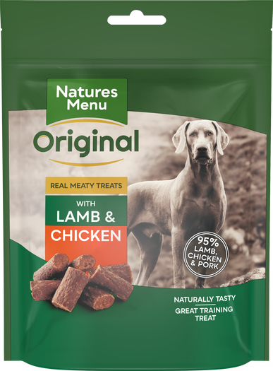 Natures Menu Treats Lamb & Chicken 120g