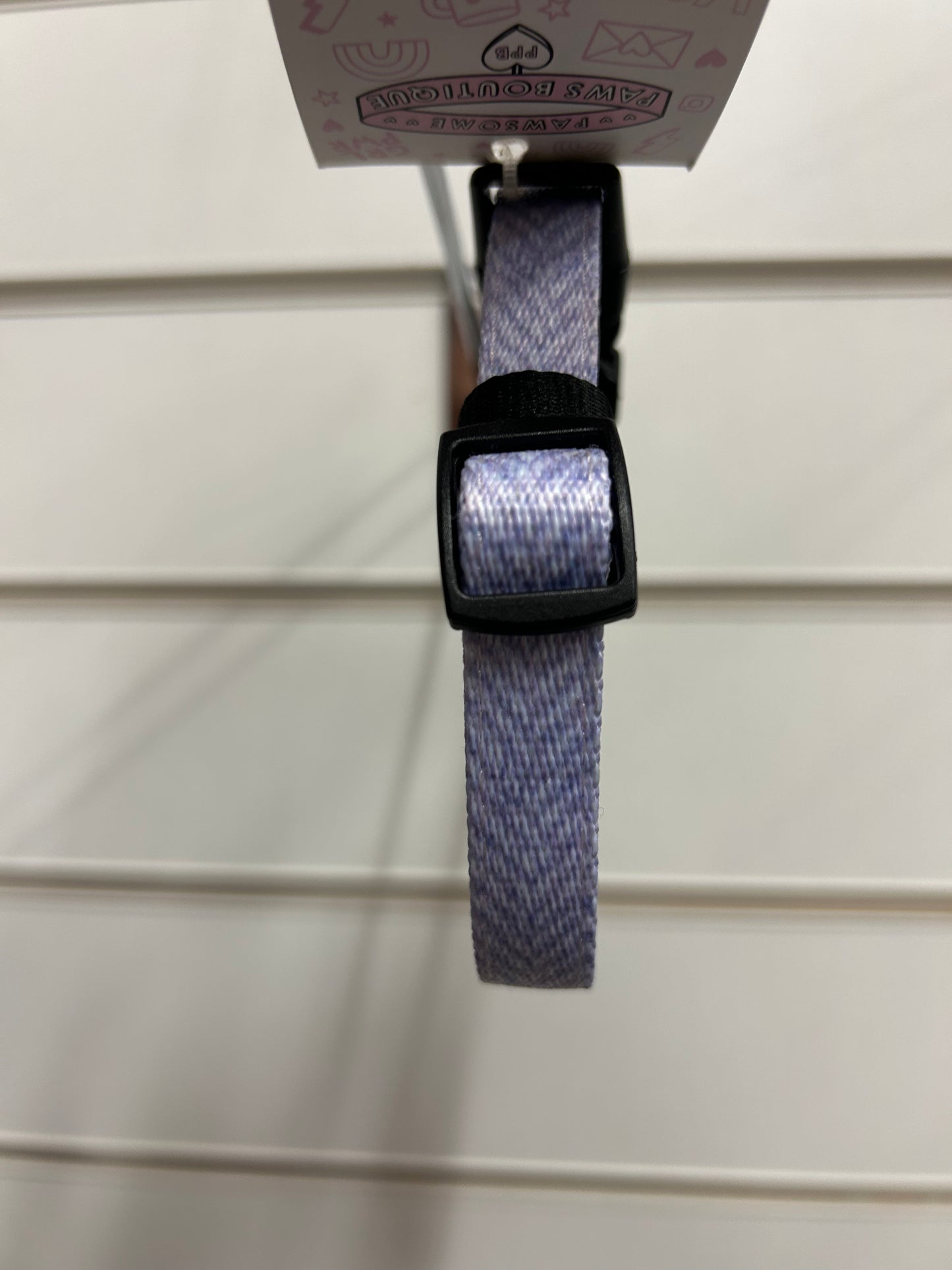 Pawsome Paws Boutique Country Lavendar Collar - Extra Small