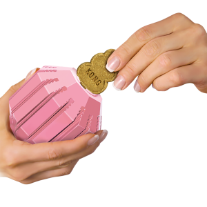 KONG Puppy Activity Ball Treat Dispensing Dog Toy - Small Blue/Pink (6cm)Dog Dog