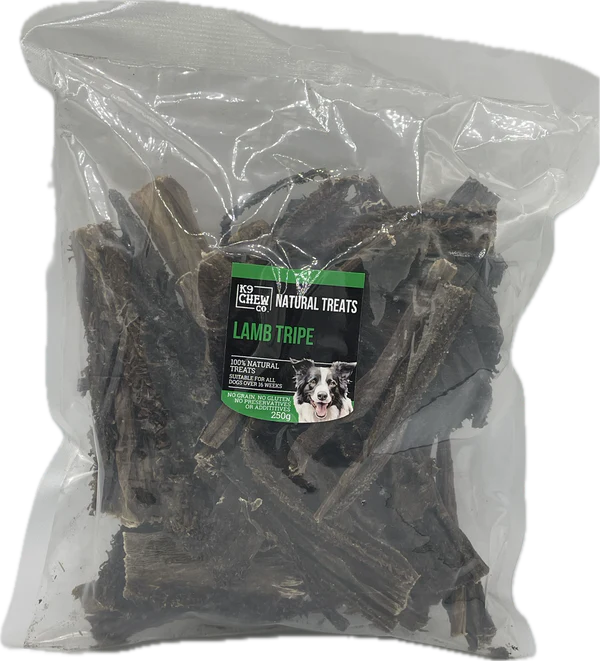 K9 Chew Co Lamb Tripe 250g