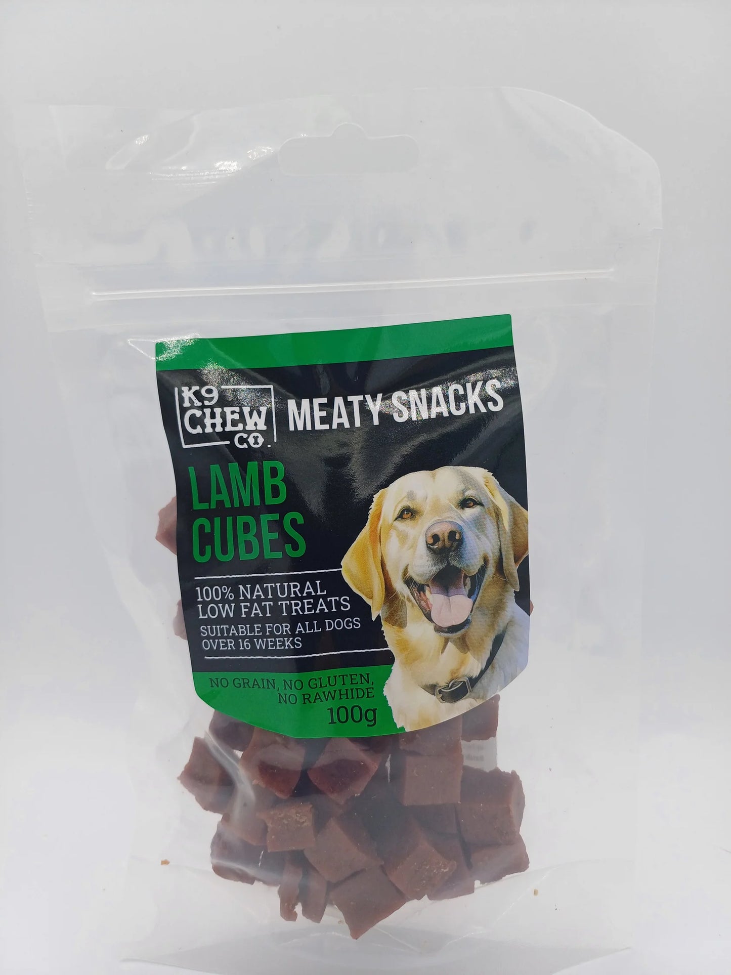 K9 Chew Co. Meaty Snacks Lamb Cubes 100g
