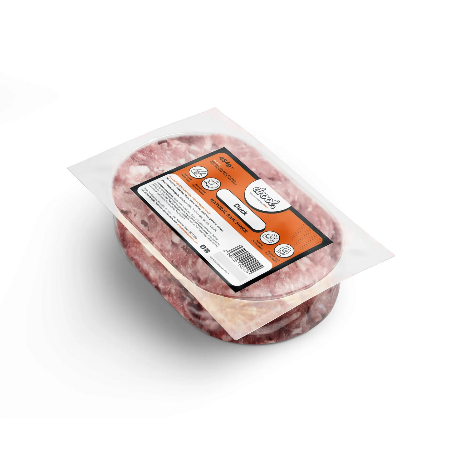 Drool Standard Mince - Duck 454g