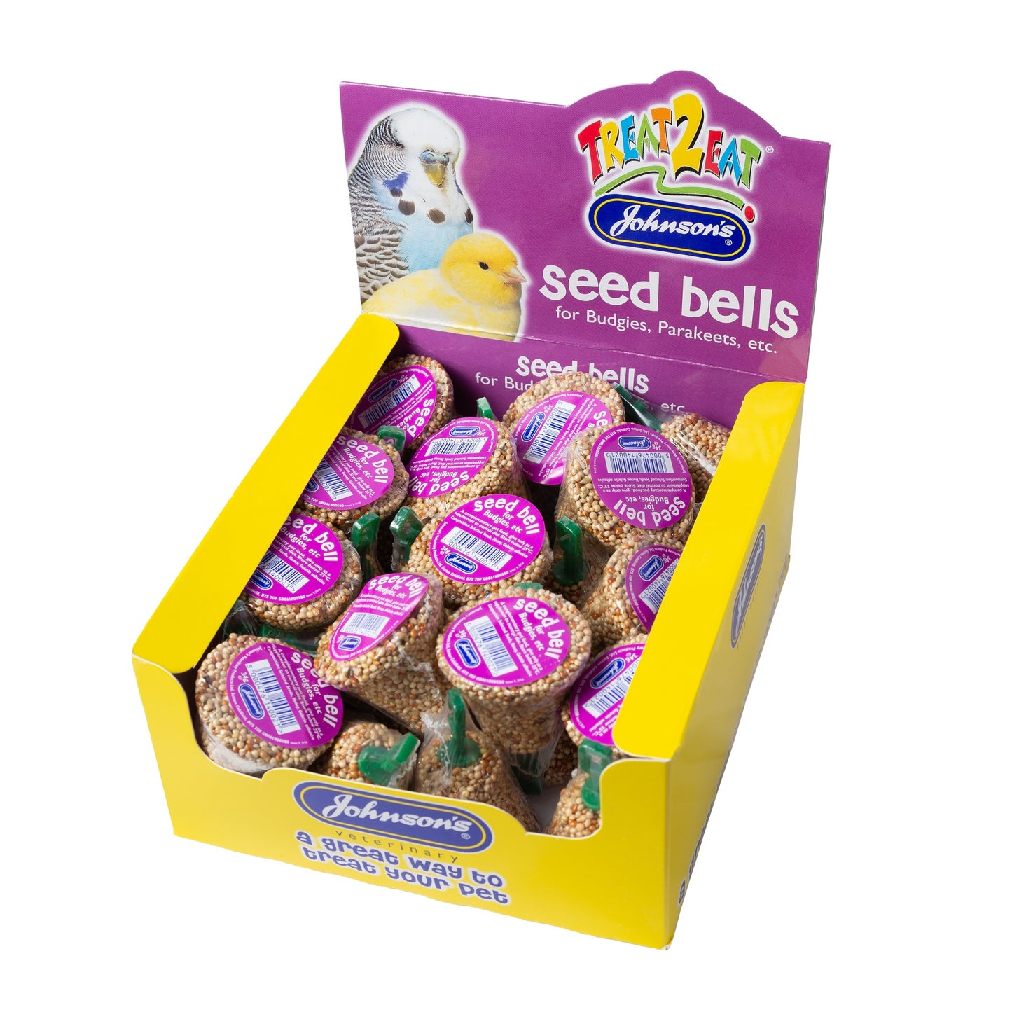 Johnson's Seed Bells for Budgies, Parakeets 35g