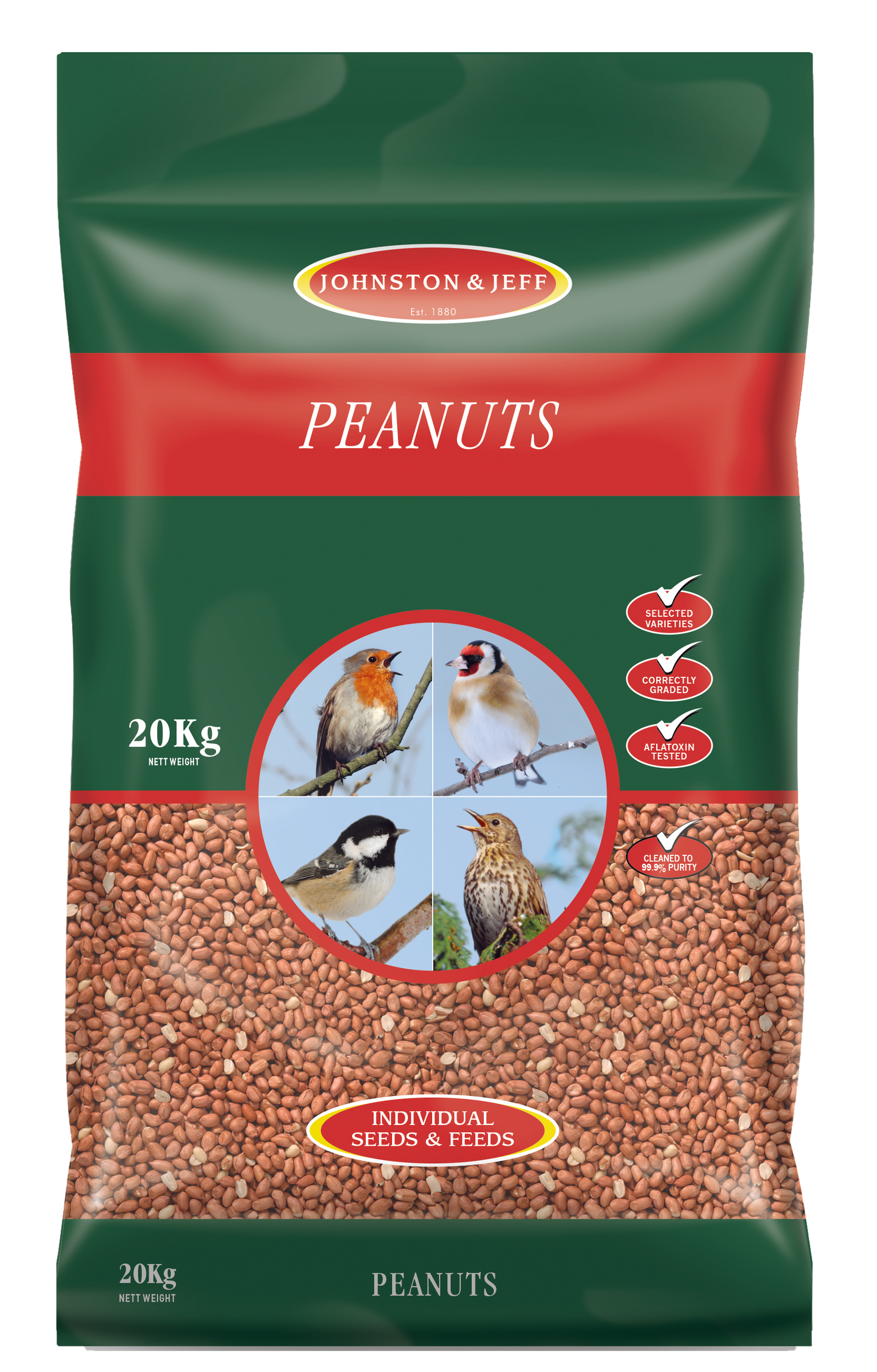Johnston & Jeff Peanuts 20kg