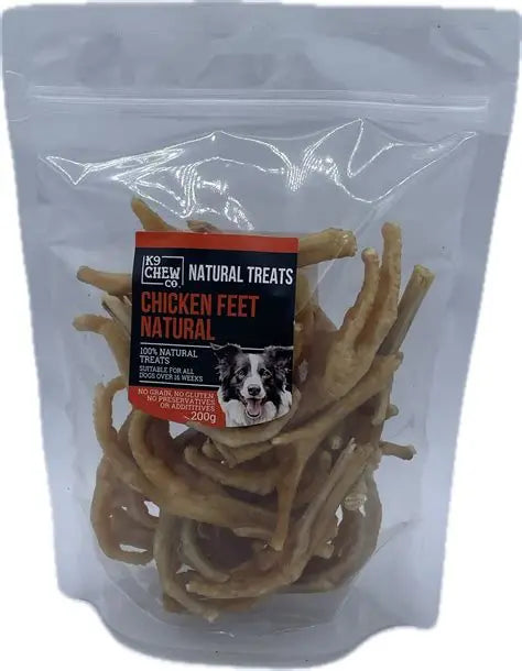 K9 Chew Co. Chicken Feet 200g
