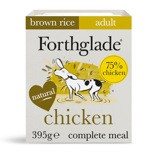 Forthglade Complete Adult Chicken With Brown Rice & Veg