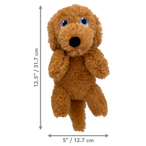 KONG Comfort Pups Goldie Plush Dog Toy Medium