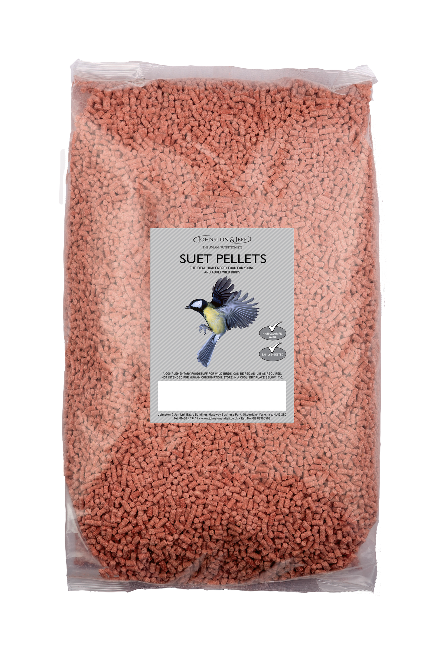 Johnston & Jeff Suet Pellets with Berries 4kg