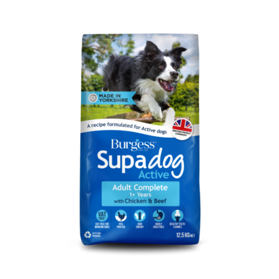 Burgess Supadog Active Chicken and Beef 12.5kg