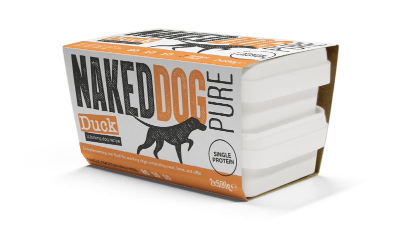 Naked Dog Pure Duck 2x500g