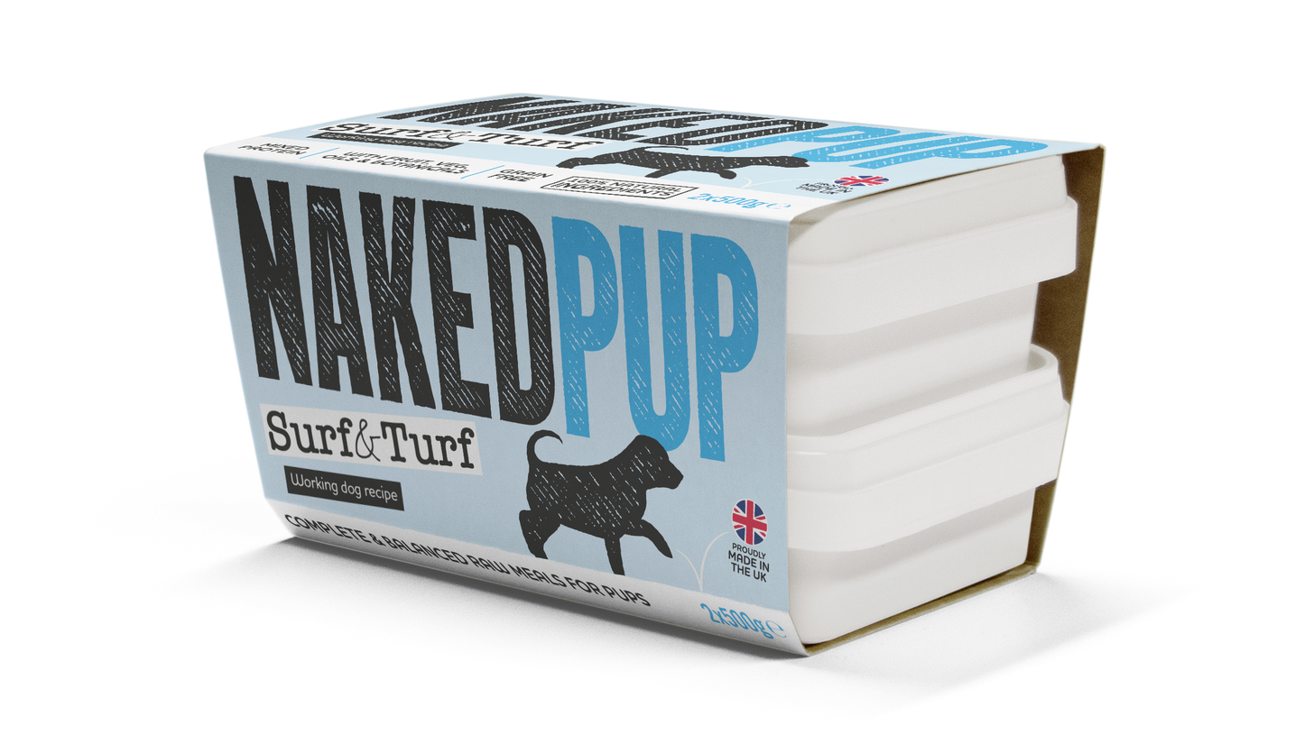 Naked Dog Puppy Surf & Turf 2x500g