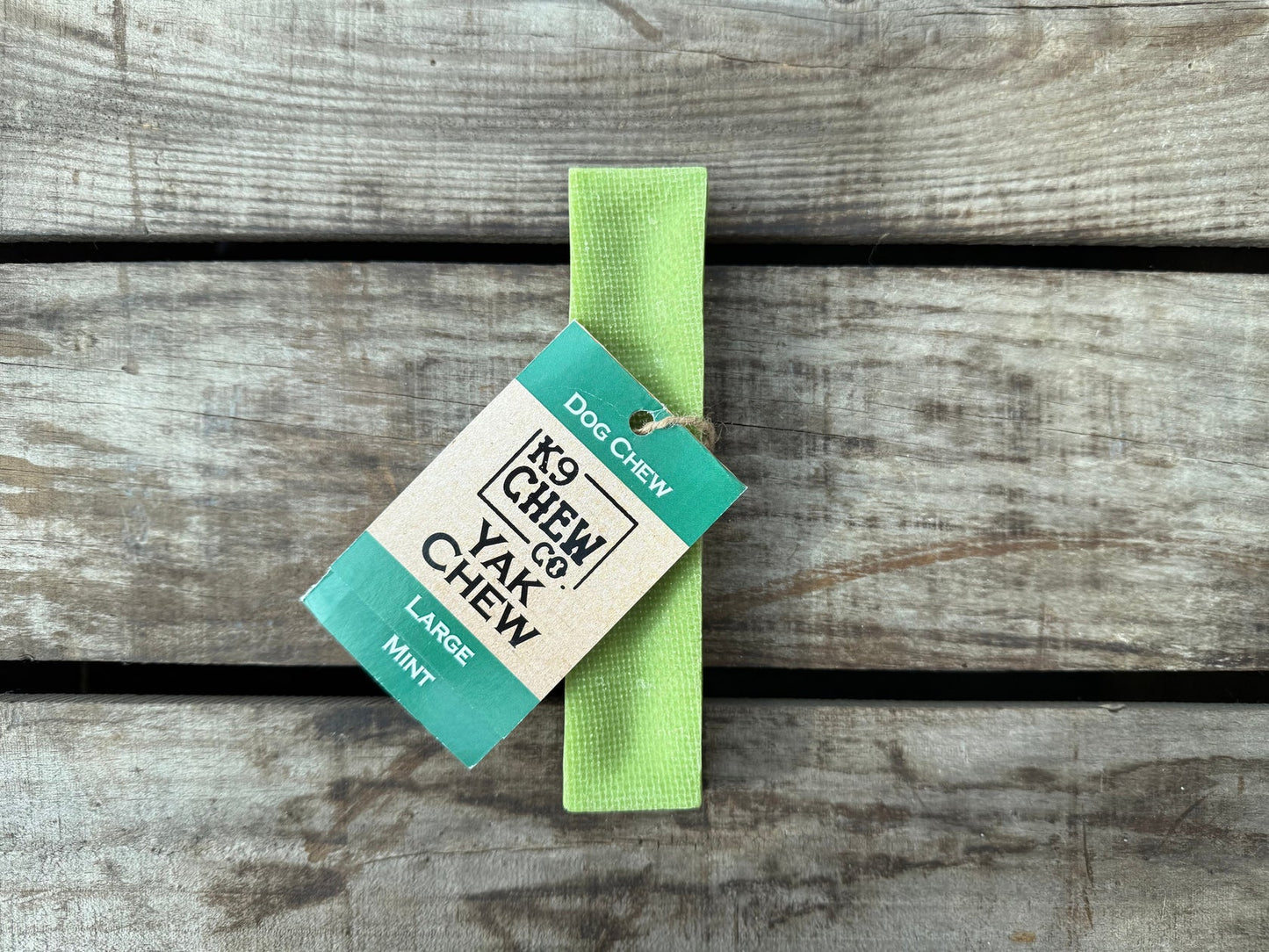 K9 Chew Co. Yak Chew - Mint Large