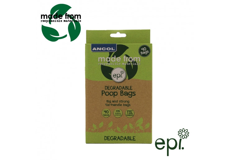 Ancol Flat Pack Poop Bags 40 Bags