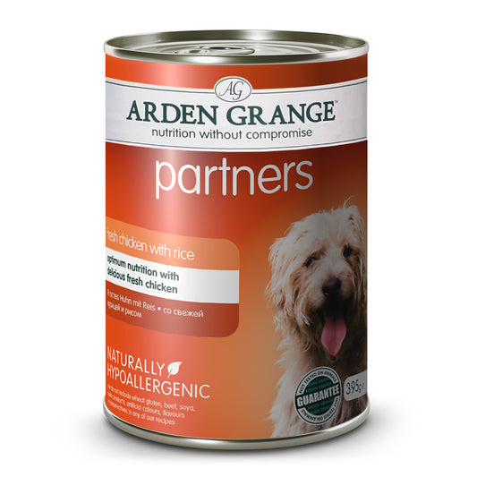 Arden Grange Partners Chicken, Rice & Vegetables 395g