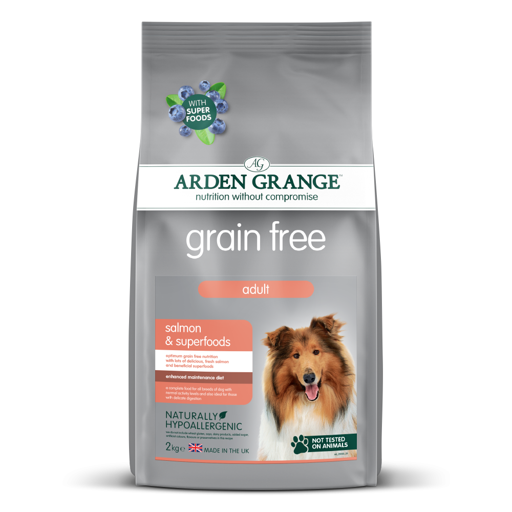 Arden Grange Grain Free Adult Salmon & Superfoods 2kg