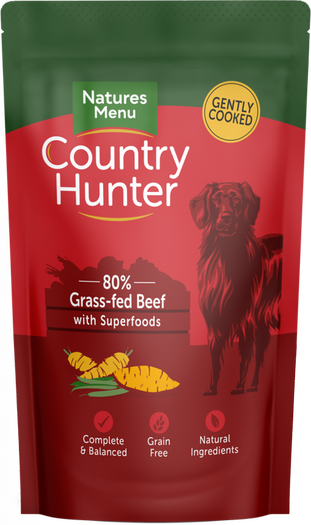 Country Hunter Dog Pouch Beef 150g
