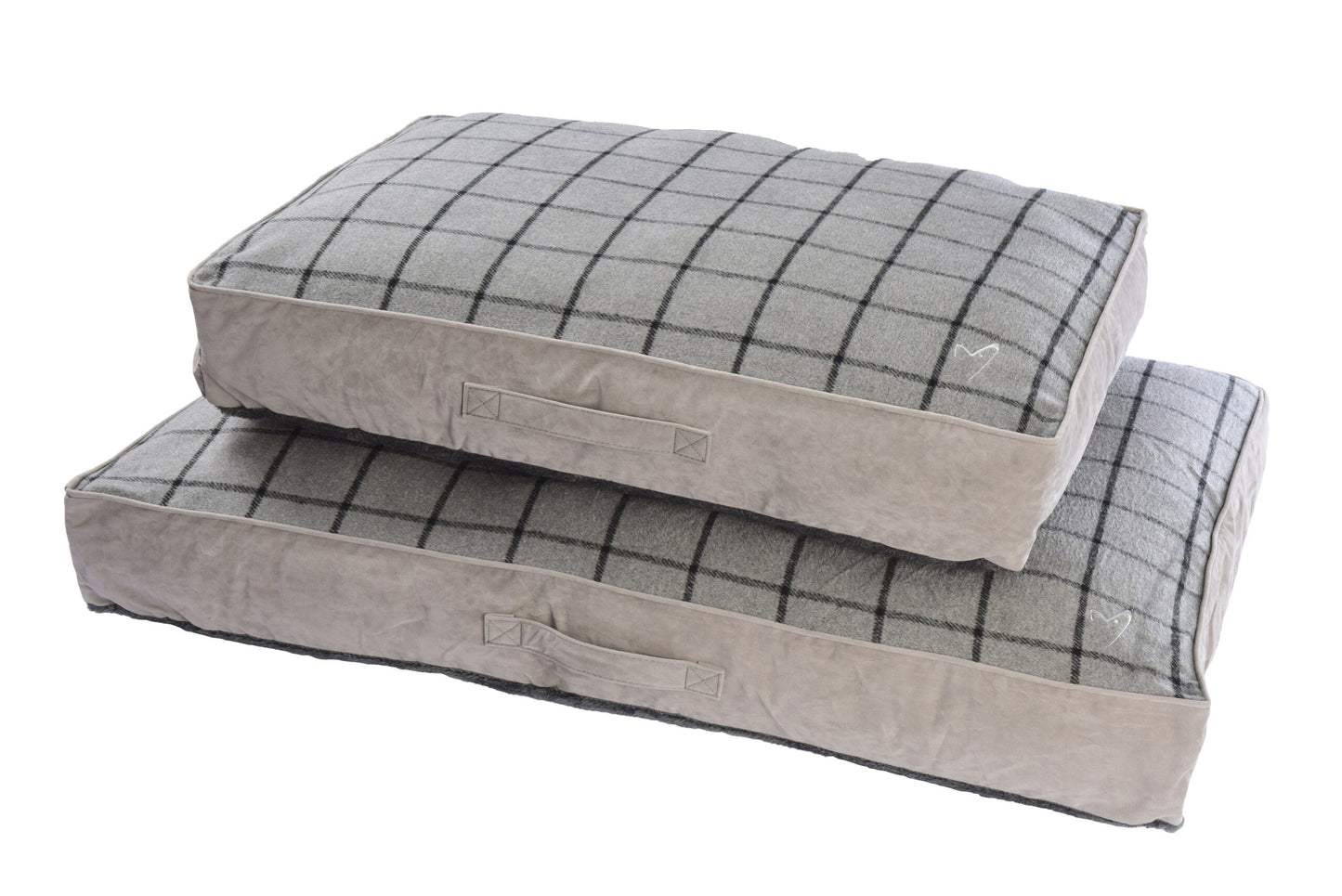 Gor Pets Camden Sleeper Pet Bed Large - Grey Check