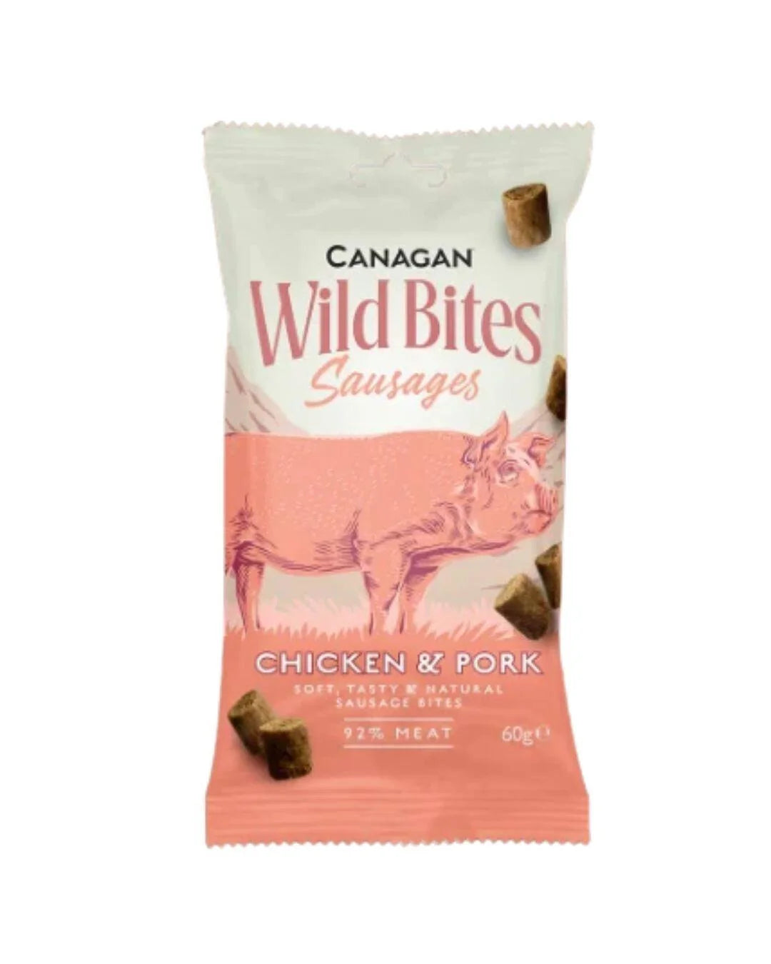 Canagan Wild Bites - Chicken & Pork 60g