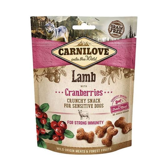 Carnilove Crunchy Dog Treats Lamb with Cranberries