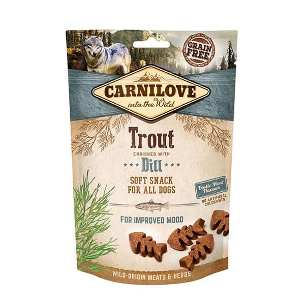 Carnilove Dog Semi Moist Trout With Dill