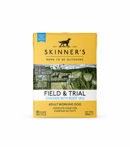 Skinners Field & Trial Chicken & Garden Veg Pouch 390g