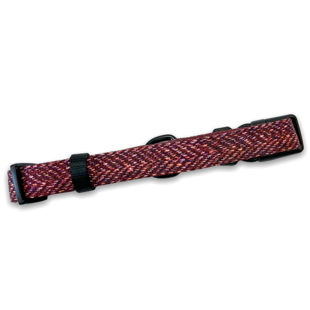 Pawsome Paws Boutique Country Burgundy Collar