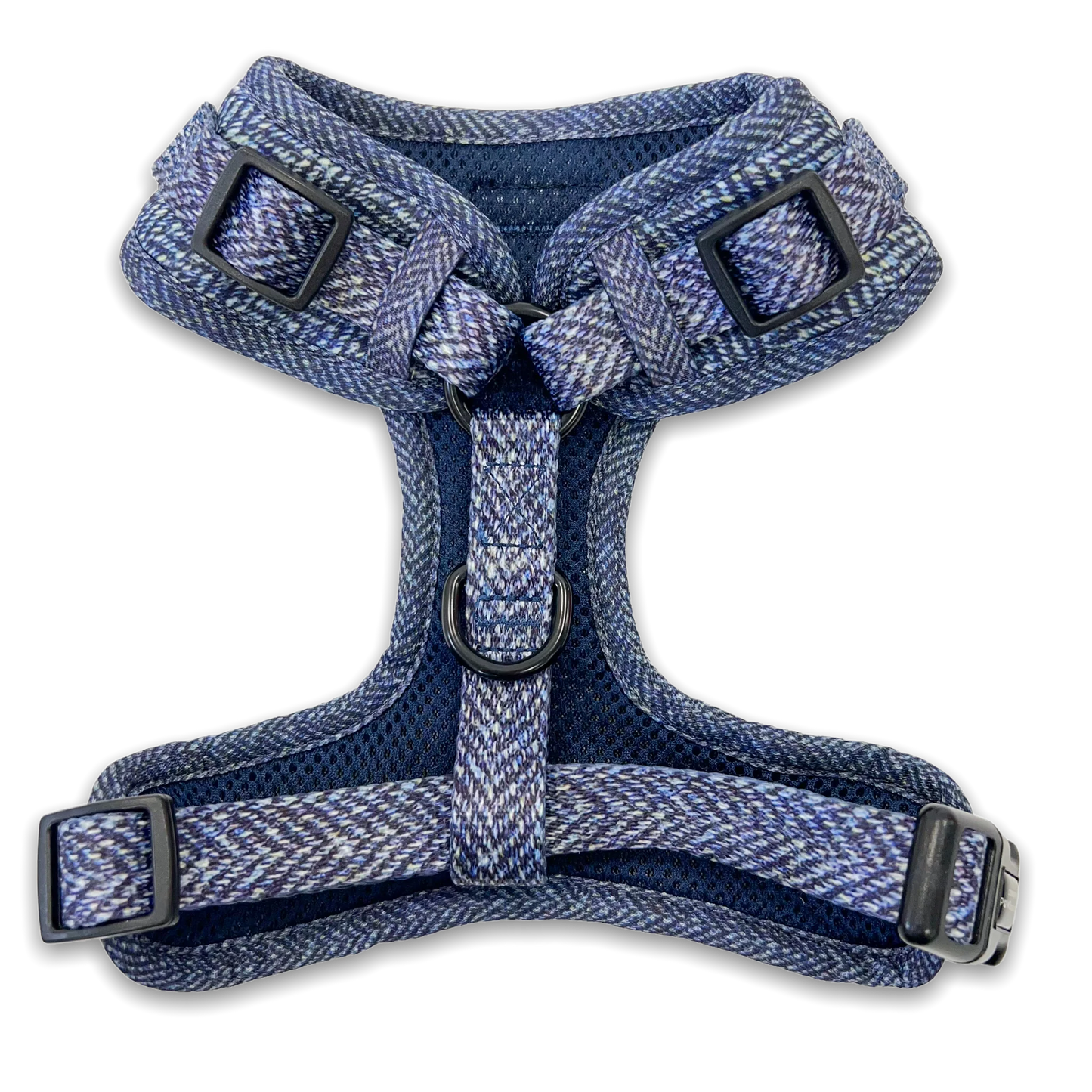 Pawsome Paws Boutique Country Navy Adjustable Harness