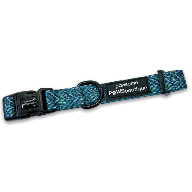 Pawsome Paws Boutique Country Teal Collar