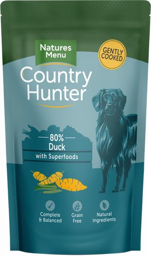 Country Hunter Dog Pouch Duck 150g