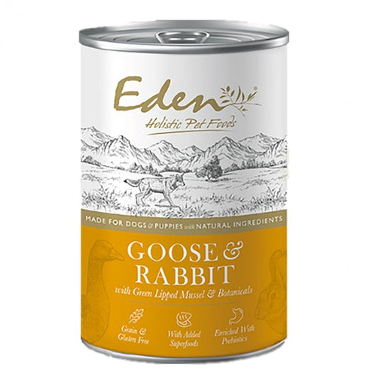 Eden Gourmet Goose and Rabbit Can 400g