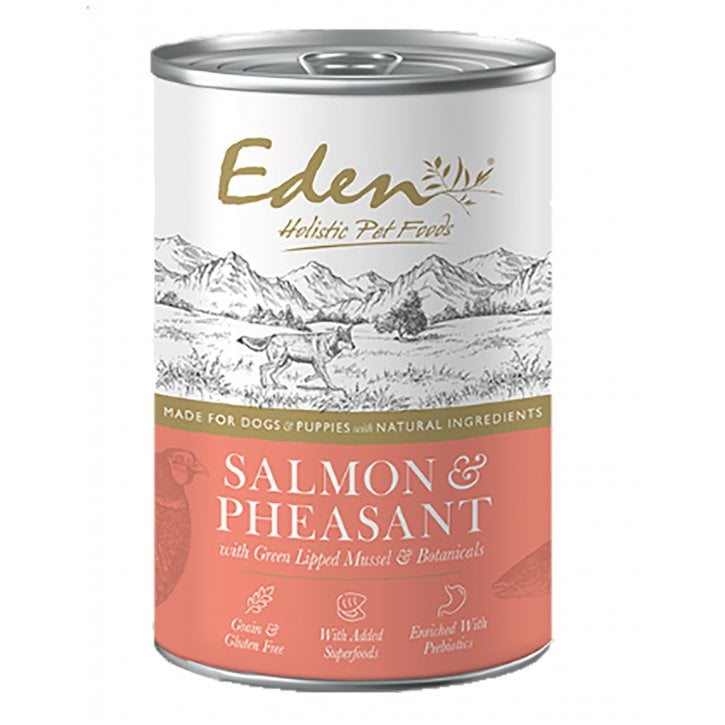 Eden Gourmet Salmon & Pheasant Can 400g