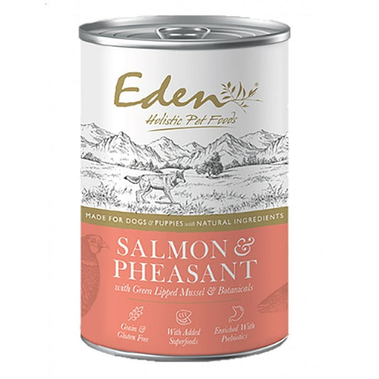 Eden Gourmet Salmon & Pheasant Can 400g