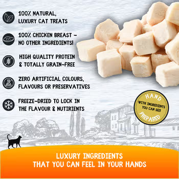 COOKHOUSE Chicken Breast Freeze Dried Cat Treats 10g