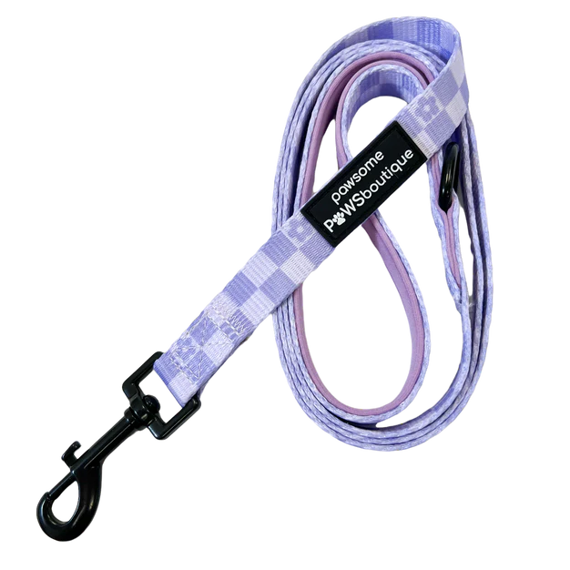 Pawsome Paws Boutique Flower Check Lead