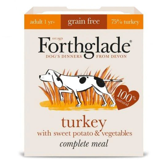 Forthglade Grain Free Complete Adult Turkey & Sweet Potato And Veg